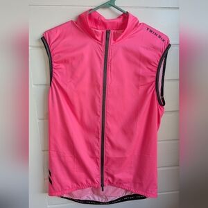 Twin Six Men's Hi-Vis Pink Cycling Vest